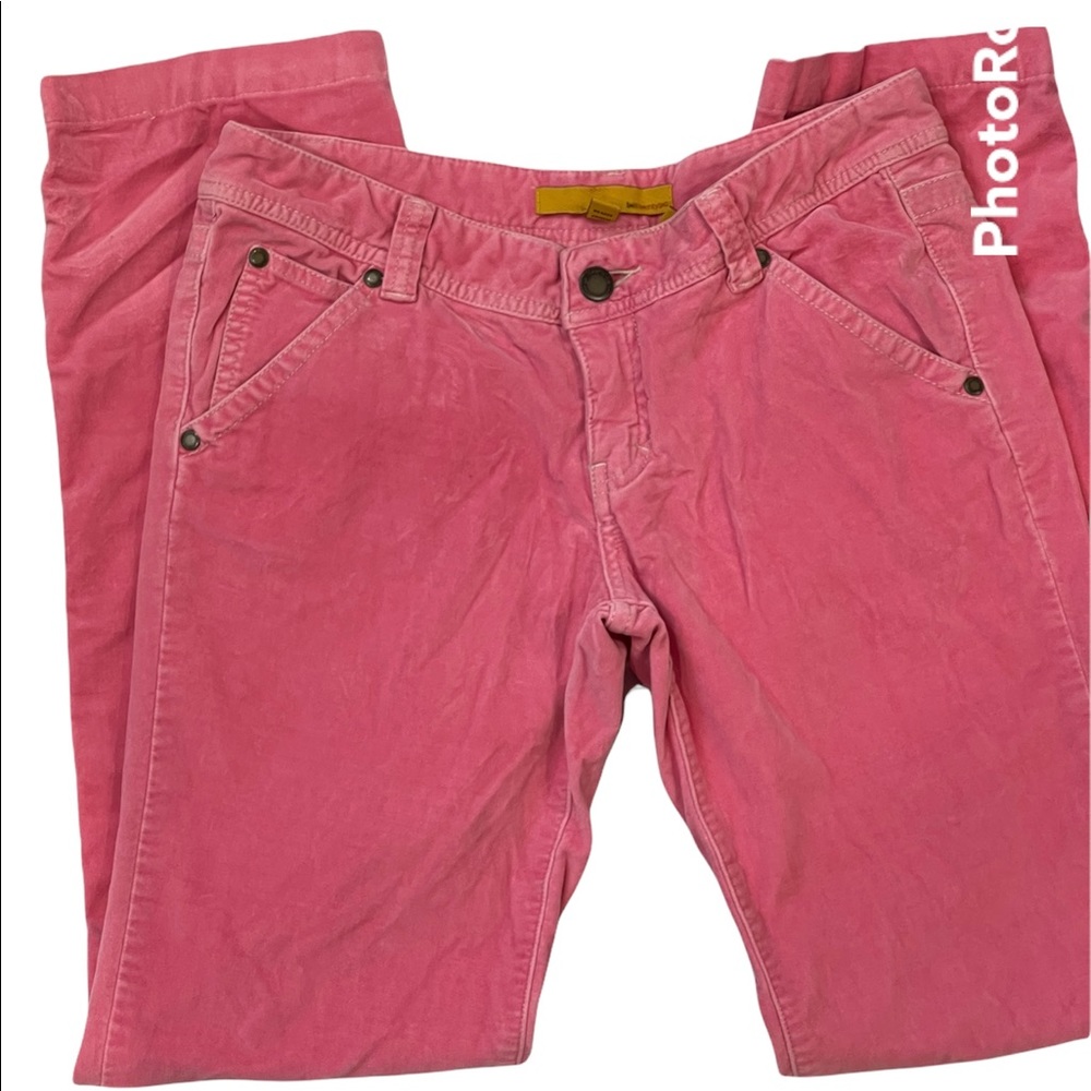 *SOLD*Vintage Pink velvet corduroy pants